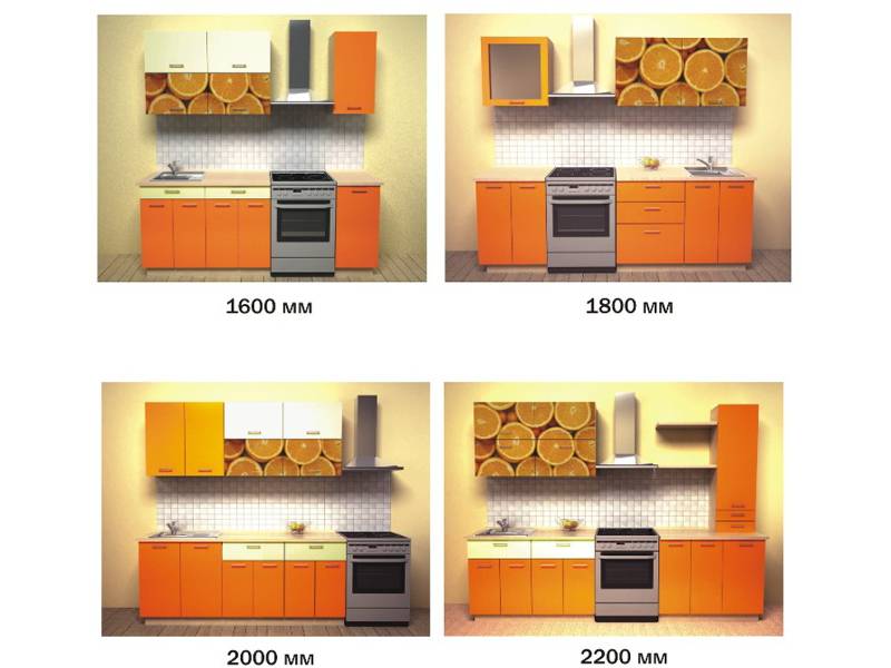 кухонный гарнитур апельсин в Ярославле