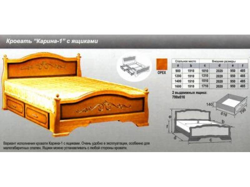 кровать карина 1 в Ярославле