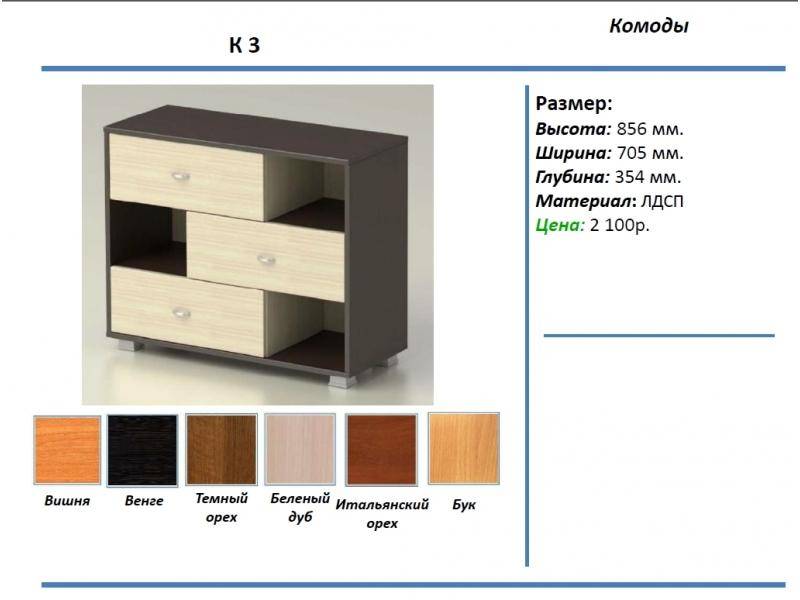 комод к3 в Ярославле