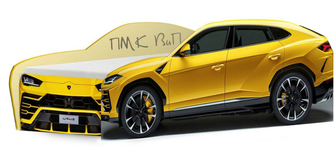 кровать-машинка lamborghini urus в Ярославле