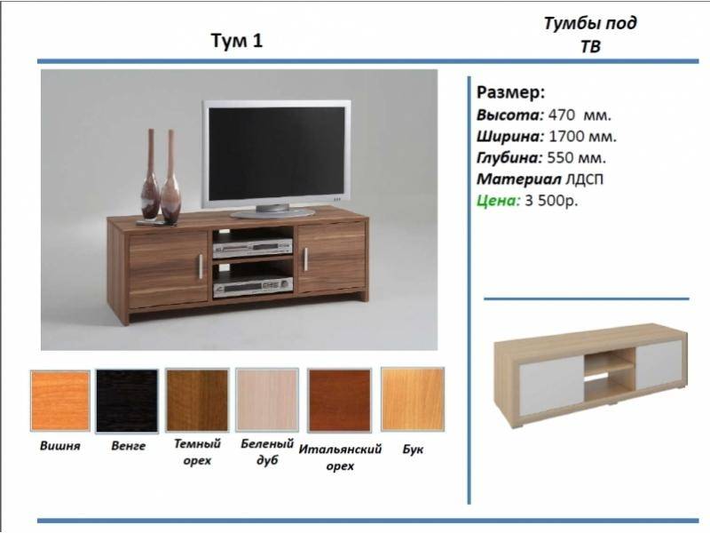 тумба под тв тум 1 в Ярославле