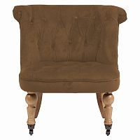 кресло amelie french country chair коричневое в Ярославле