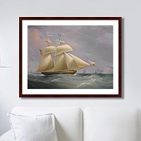 картина: the topsail schooner, 1838г. в Ярославле