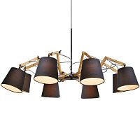 подвесная люстра arte lamp pinoccio a5700lm-8bk в Ярославле