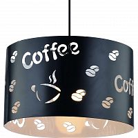 подвесной светильник arte lamp caffetteria a1233sp-1bk в Ярославле