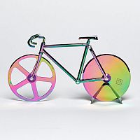 нож для пиццы из нержавеющей стали the fixie, радужный в Ярославле