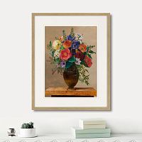 картина: summer flowers in a vase, 1835г. в Ярославле