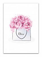 постер dior peonies а4 в Ярославле