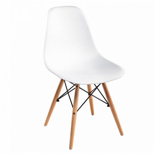 стул деревянный eames pc-015 white в Ярославле