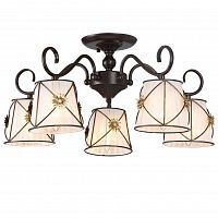 потолочная люстра arte lamp 72 a5495pl-5br в Ярославле