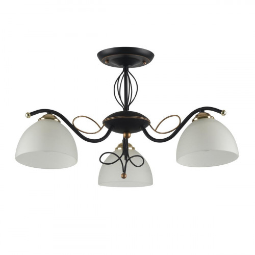 потолочная люстра idlamp ragia 554/3pf-blackpatina в Ярославле