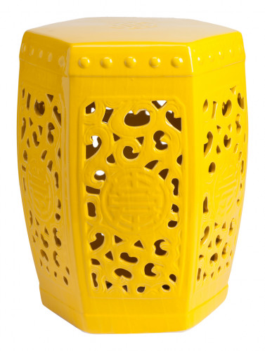 керамический столик-табурет design stool yellow в Ярославле