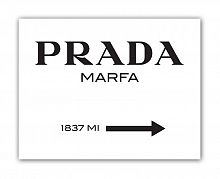 постер prada marfa а4 в Ярославле