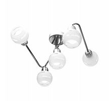 потолочная люстра idlamp agostina 361/5a-whitechrome в Ярославле