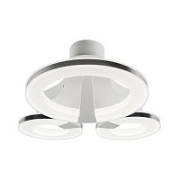 потолочный светодиодный светильник idlamp jenevra 397/3pf-ledwhitechrome в Ярославле