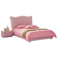 кровать pink leather kitty 120х200 в Ярославле