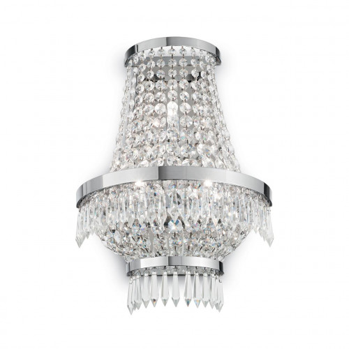 настенный светильник ideal lux caesar ap3 cromo в Ярославле