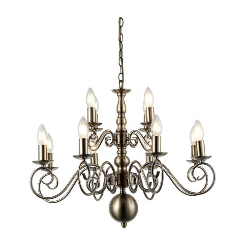 подвесная люстра arte lamp a1129lm-12ab в Ярославле