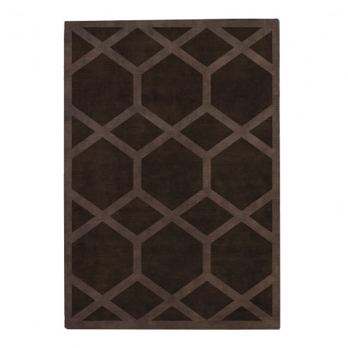 ковер ashton cocoa coffe 120x170 коричневый в Ярославле