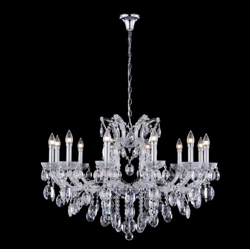 подвесная люстра crystal lux hollywood sp12 chrome в Ярославле