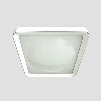 потолочный светодиодный светильник ambrella light orbital crystal sand fs1216 wh/wh 72w+29w d500*500 в Ярославле