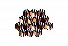 ковер parquet hexagon orange 305x188 от gan в Ярославле