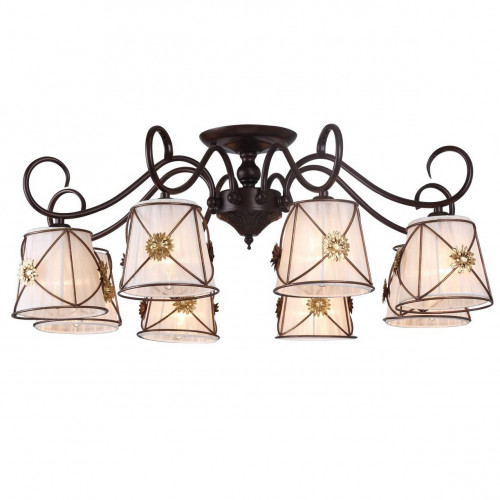 потолочная люстра arte lamp 72 a5495pl-8br в Ярославле