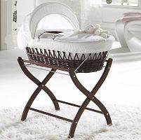 колыбель-переноска gift wicker moses basket темная, белое белье в Ярославле