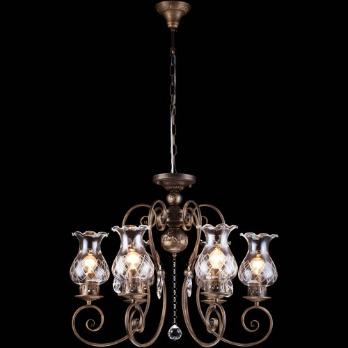 подвесная люстра arte lamp palermo a2053lm-6br в Ярославле