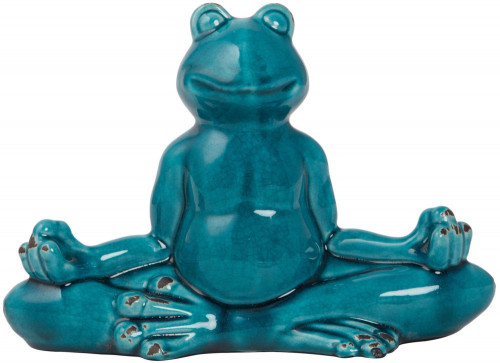 декор frog blue meditation в Ярославле