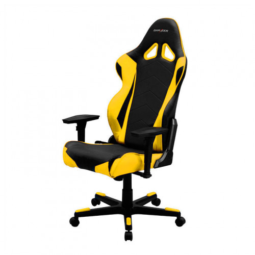 кресло геймерское dxracer racing re0 черно-желтое в Ярославле