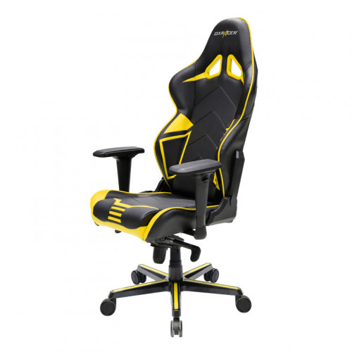 кресло геймерское dxracer racing rv131 черно-желтое в Ярославле