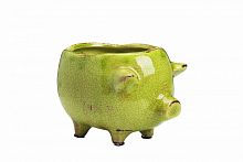 цветочный горшок pig planter зеленый в Ярославле