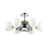 потолочная люстра odeon light miolla 3972/7c белая в Ярославле