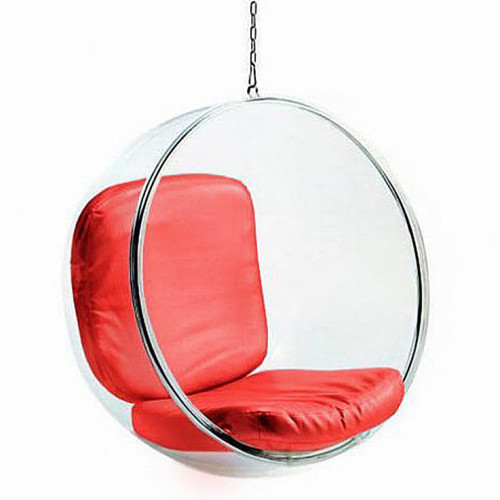 кресло bubble chair красное в Ярославле