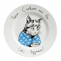 тарелка these cookies are the cat's pyjamas в Ярославле