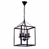 дизайнерская подвесная люстра spot light cage 9810404 черная в Ярославле