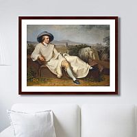 картина: goethe in the roman campagna, 1787г. в Ярославле