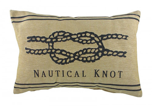 подушка с морским узлом nautical knot natural в Ярославле