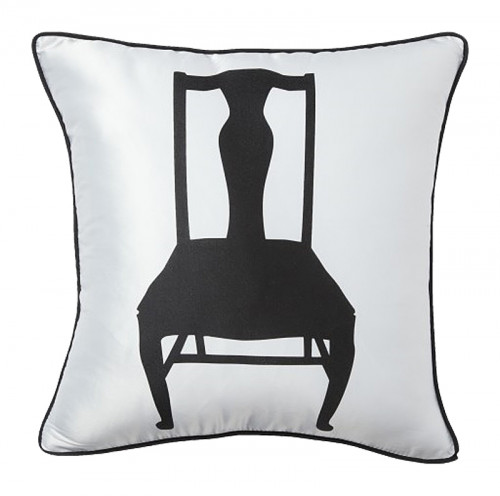 подушка с изображением стула chair white в Ярославле