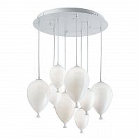 подвесная люстра ideal lux clown sp8 bianco в Ярославле