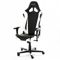 кресло геймерское dxracer racing черно-белое в Ярославле