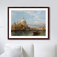 картина: santa maria della salute, venice, 1855г. в Ярославле