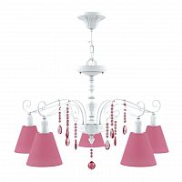 подвесная люстра lamp4you provence e4-05-wm-lmp-o-27-crl-e4-05-pk-dn в Ярославле