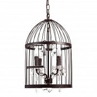 люстра vintage birdcage (51*34*54) коричневая в Ярославле