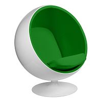 кресло eero aarnio style ball chair зеленое в Ярославле