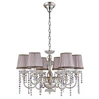 подвесная люстра crystal lux alegria sp6 silver-brown в Ярославле