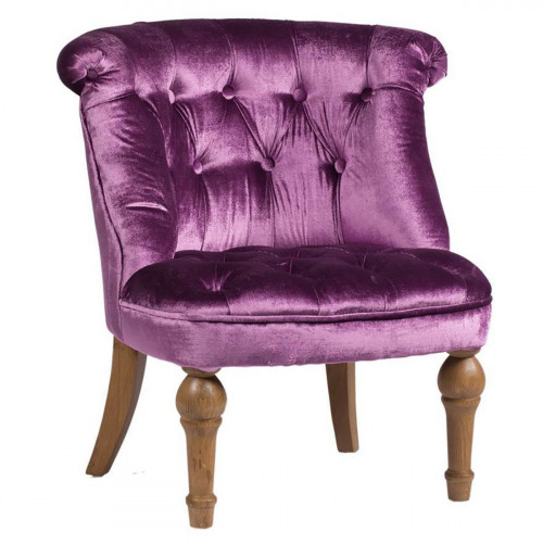 кресло sophie tufted slipper chair сиреневое в Ярославле