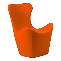 кресло papilio lounge chair оранжевое в Ярославле