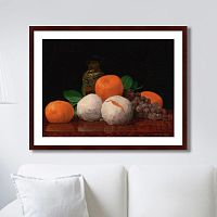 картина: still life with wrapped tangerines, 1889г. в Ярославле